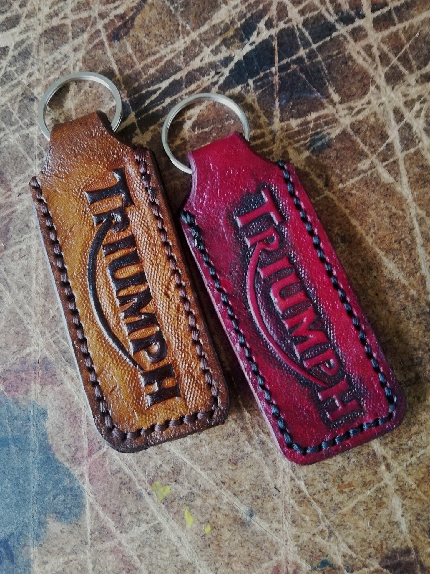 biker keychain