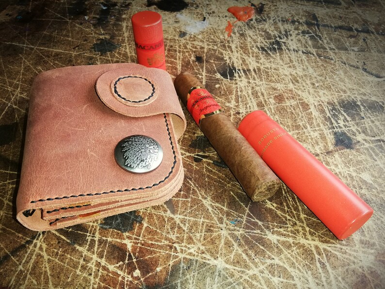 biker card wallet Man/'s leather wallet small biker/' s wallet leather wallet handmade wallet