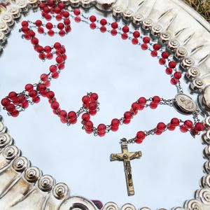 ロザリオ INRI Inri Vintage Rosary - Etsy