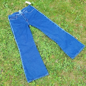 Vintage 90s Deadstock Flare Jeans by Pure Gold 13