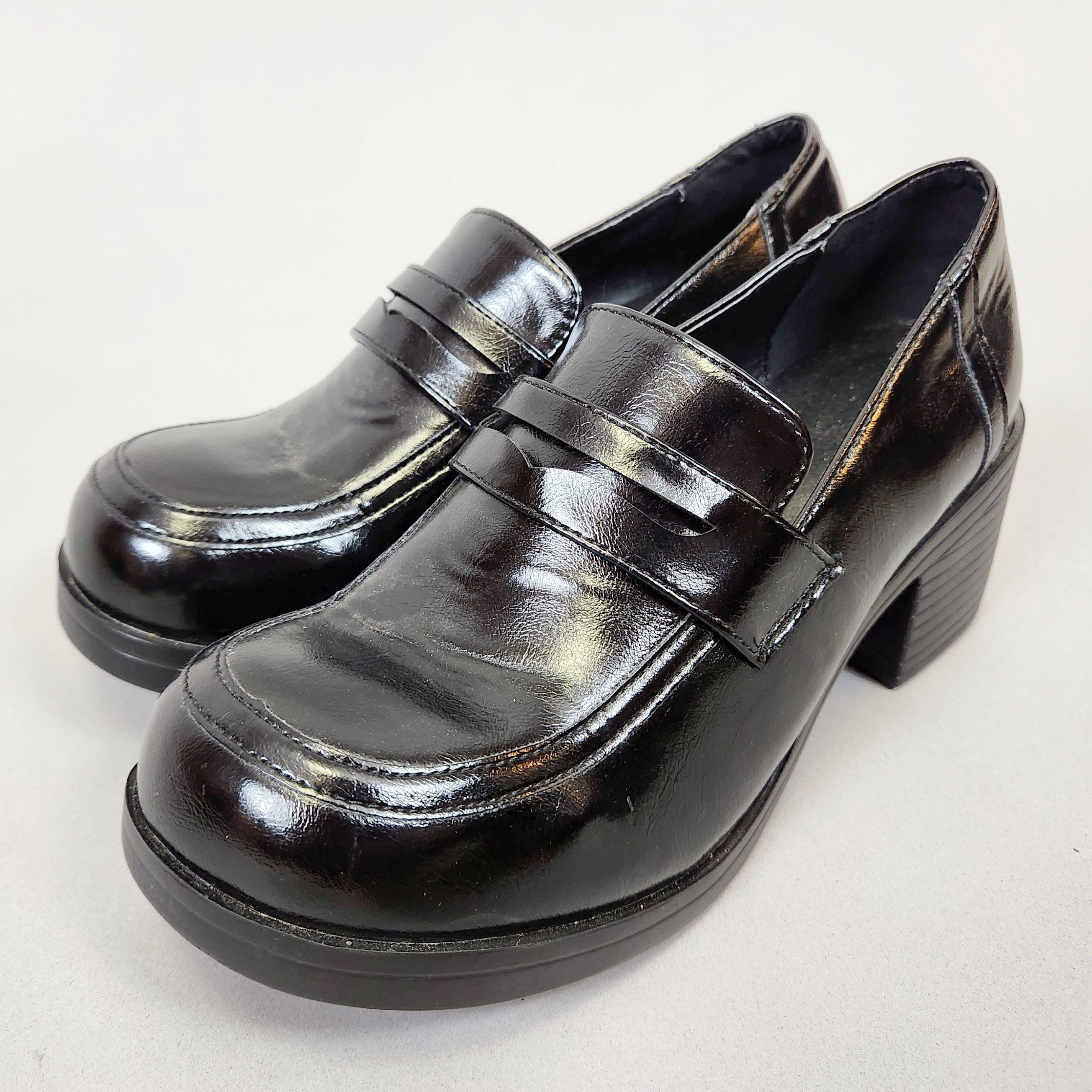 00s Vintage Loafers - Etsy