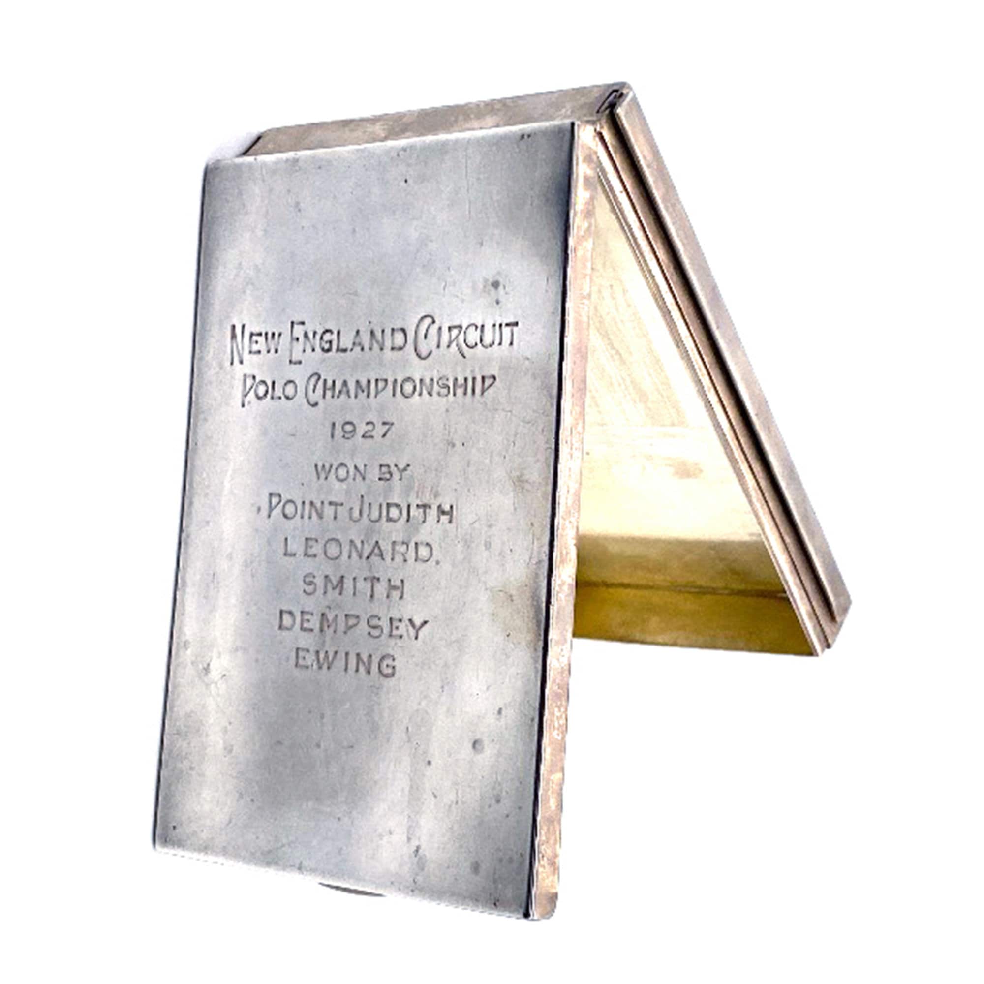 Cartier Sterling Silver Box, Award From 1927 New England Cartier Sterling Silver Box, Award From 1927 New England