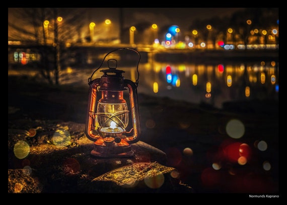 Abend Scheinwerfer Nacht Des Lichts Farben Hell Etsy