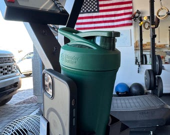 Echo bike Cup holder, Phone, catch all