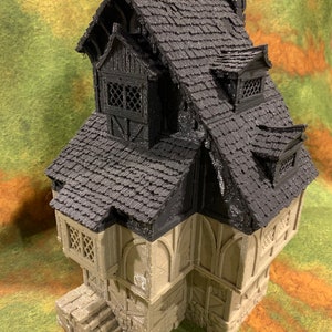 Medieval Home, D&D RPG, 28mm 3D printed Scenery Terrain, Table top