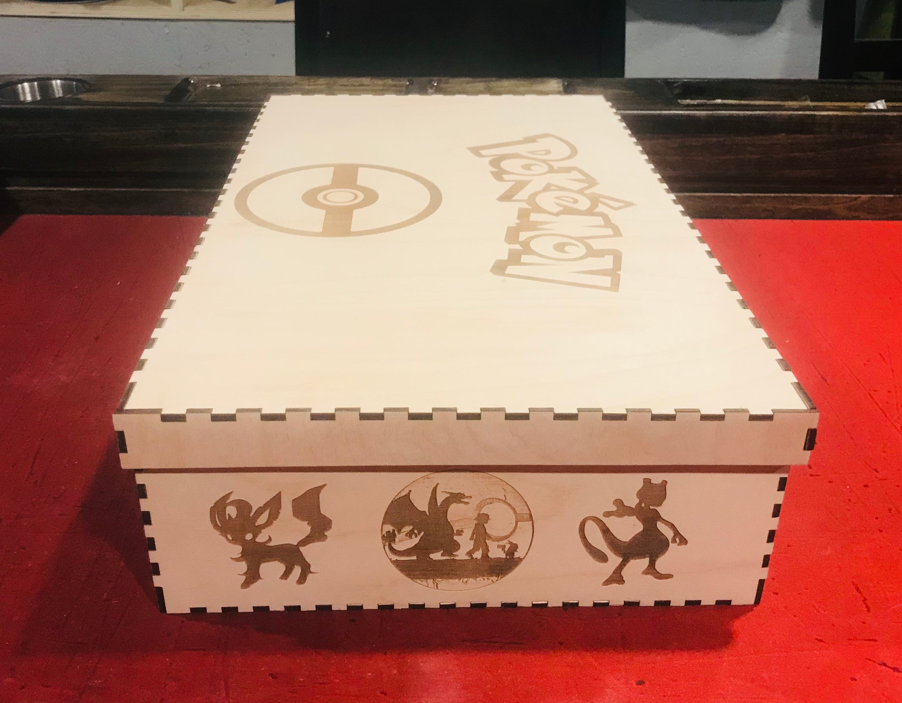 Custom Trading Card Game Storage Solution Large Box Premium Etsy