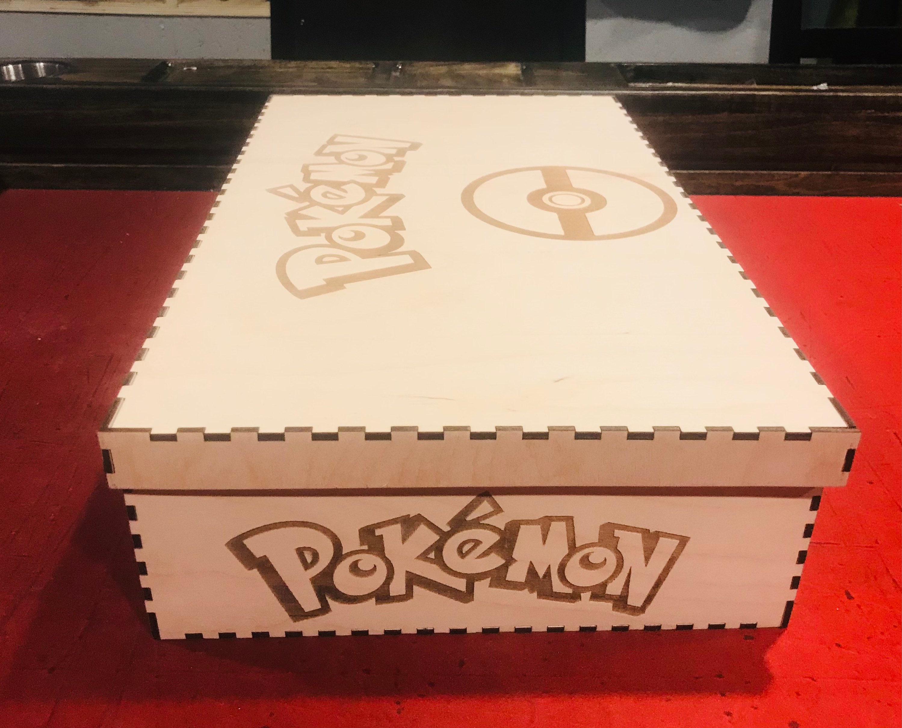 Custom Trading Card Game Storage Solution Large Box Premium Etsy