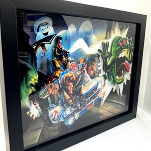 The Real Ghostbusters 8x10 Shadowbox