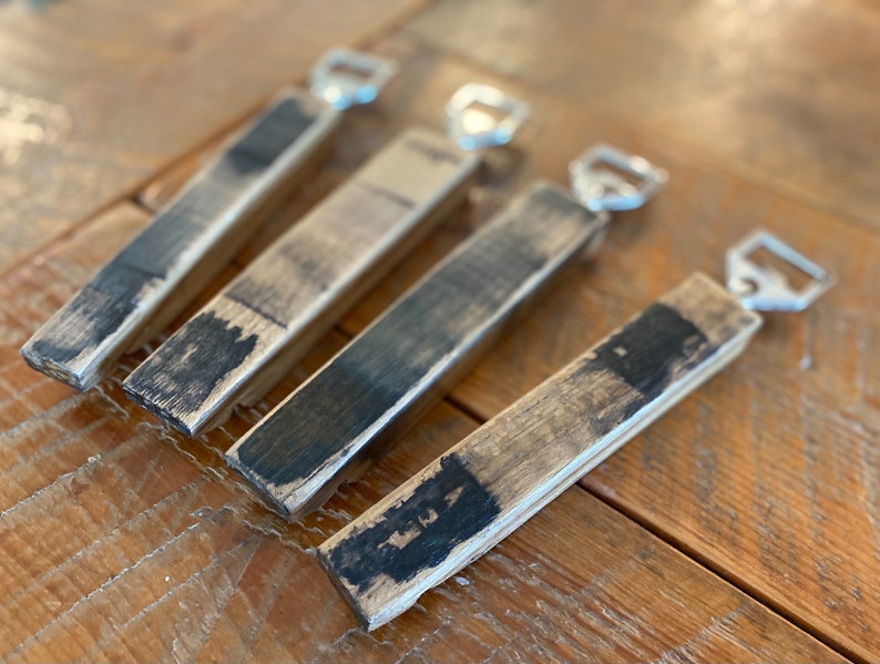 RecreateGreenbay Whiskey Barrel Stave Bottle Opener - Thumbnail 3