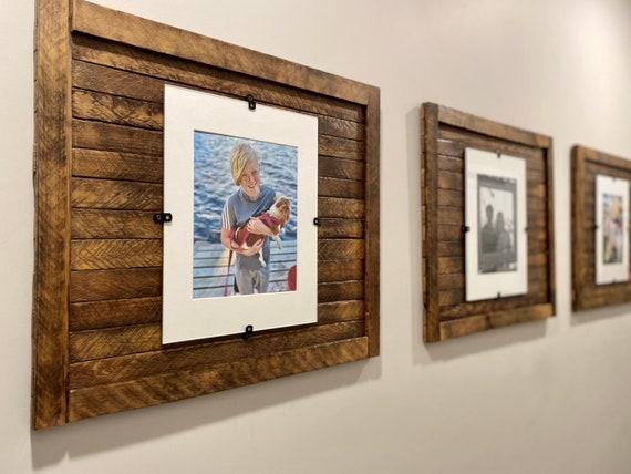 tobacco stick picture frames Rustic Tobacco Lath Picture Frame