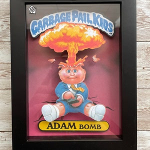 GPK Adam Bomb/Blasted Billy 3D Shadow Box Garbage Pail Kids