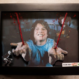 Nightmare on Elm Street 3 Dream Warriors Puppet Kill 3D Shadow Box