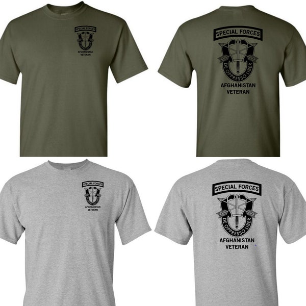 US Special Forces Shirt, Green Beret T-shirt, US Army Shirt, Veteran T-Shirt, Special Operations, Custom Performance Shirt