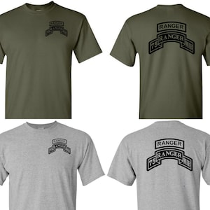 US Army Ranger Military Intelligence Battalion (MIB) Shirt, Army Ranger shirt, 75th Ranger Regiment, Veteran Shirt, Custom Performance Shirt