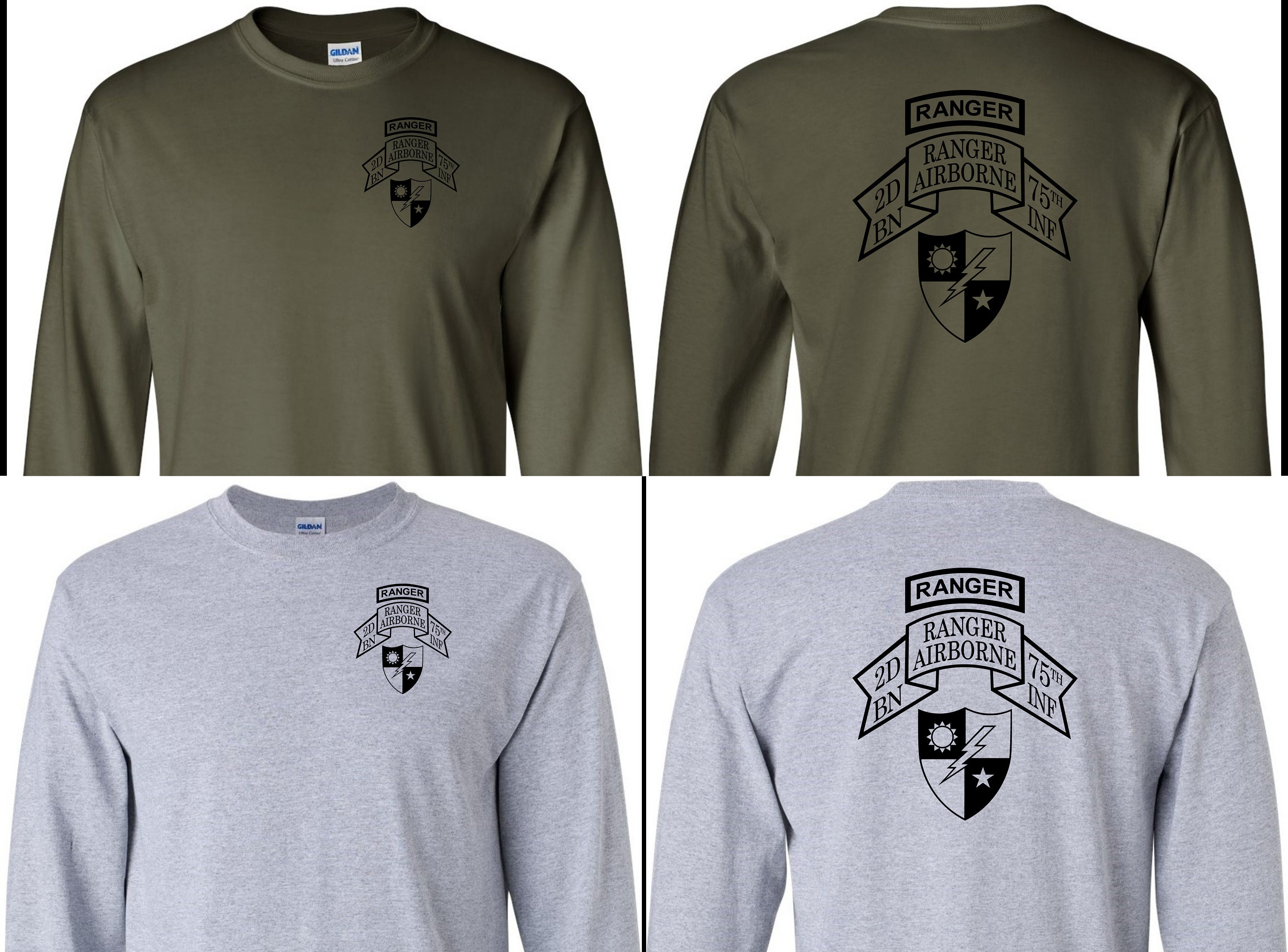 Us army sales ranger shirts