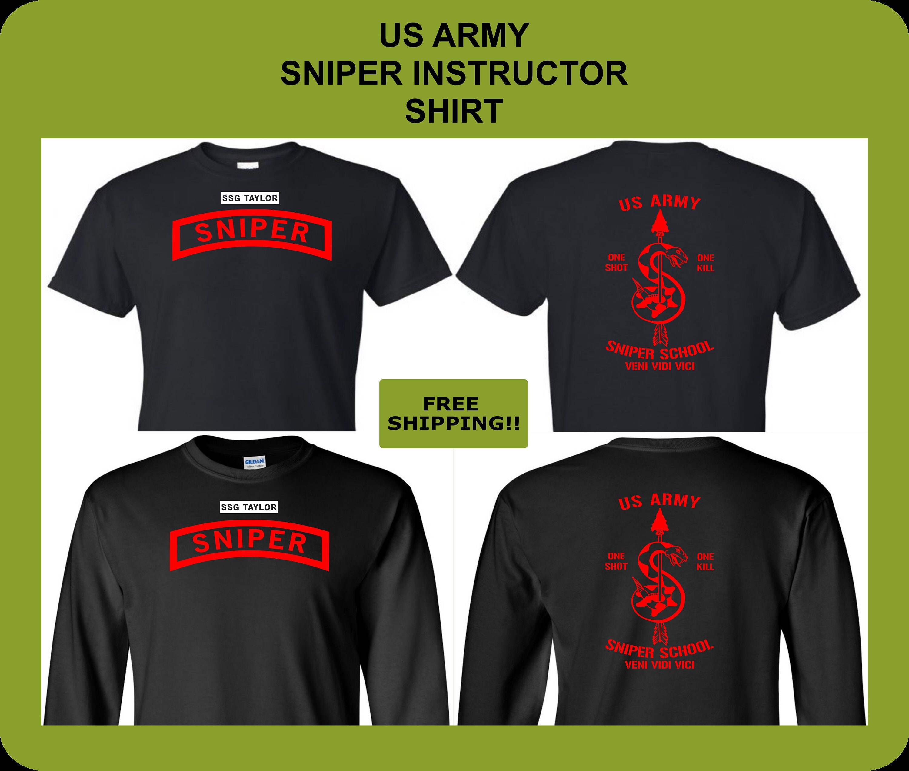 US Army Sniper Shirt, Sniper Instructor, Sniper Tab Shirt, US Army Sniper Shirt, US Army, Veteran Shirt - Etsy US Army Sniper Shirt, Sniper Instructor, Sniper Tab Shirt, US Army Sniper Shirt, US Army, Veteran Shirt - Etsy