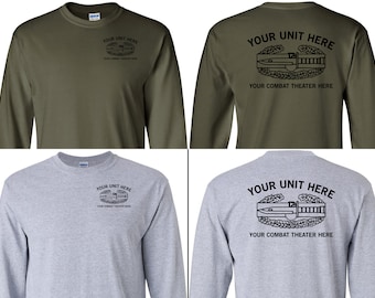 Combat Action Badge Shirt, Long Sleeve Shirt, CAB Shirt, US Army Shirt, Veteran Shirt, Army Veteran, Veteran Gift, Combat Veteran