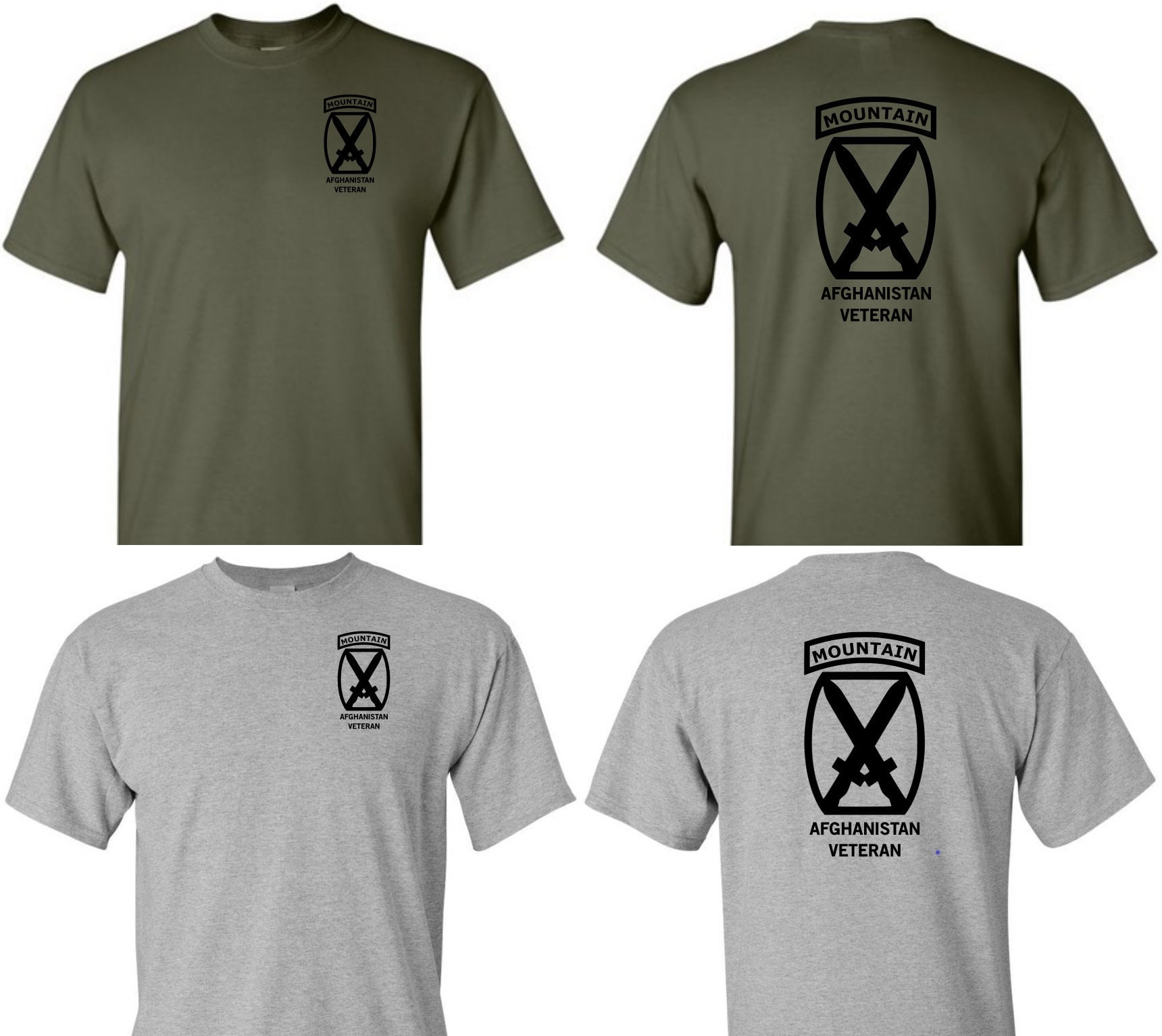10th Mountain Division Shirt US Army Shirt Veteran Shirt Veteran Gift Custom Performance Shirt Etsy UK