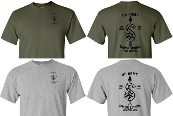 Sniper School Shirt US Army Sniper 