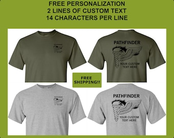 US Army Pathfinder Shirt, Custom Performance Shirt, Veteran Shirt