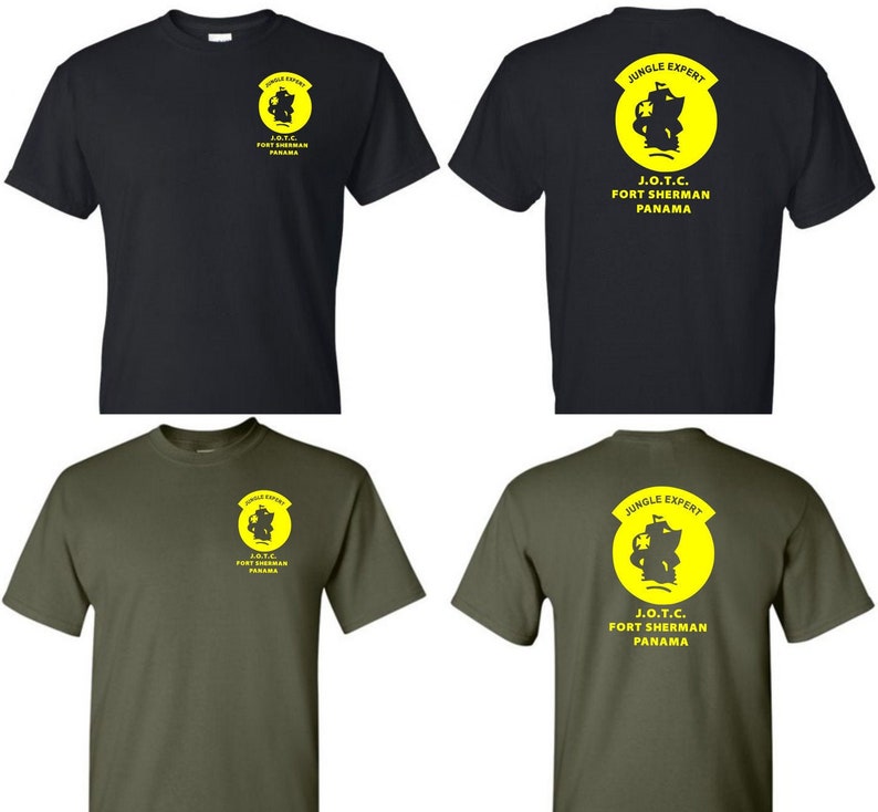 Jungle Expert T-Shirt US ARMY Fort Sherman Panama | Etsy