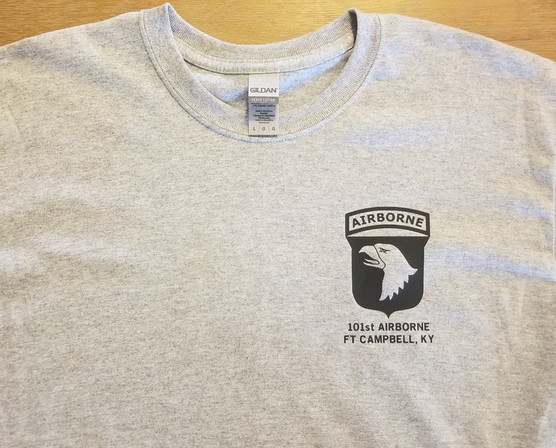 101st Airborne Division Shirt Screaming Eagles Fort - Etsy