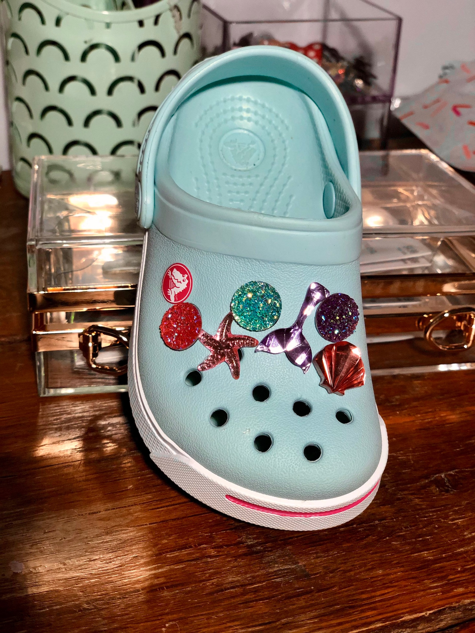 Under the Sea Mermaid Croc Jewels | Etsy