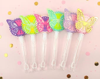 Butterfly Bubble Party Favors: Baby Shower, Birthday, Wedding