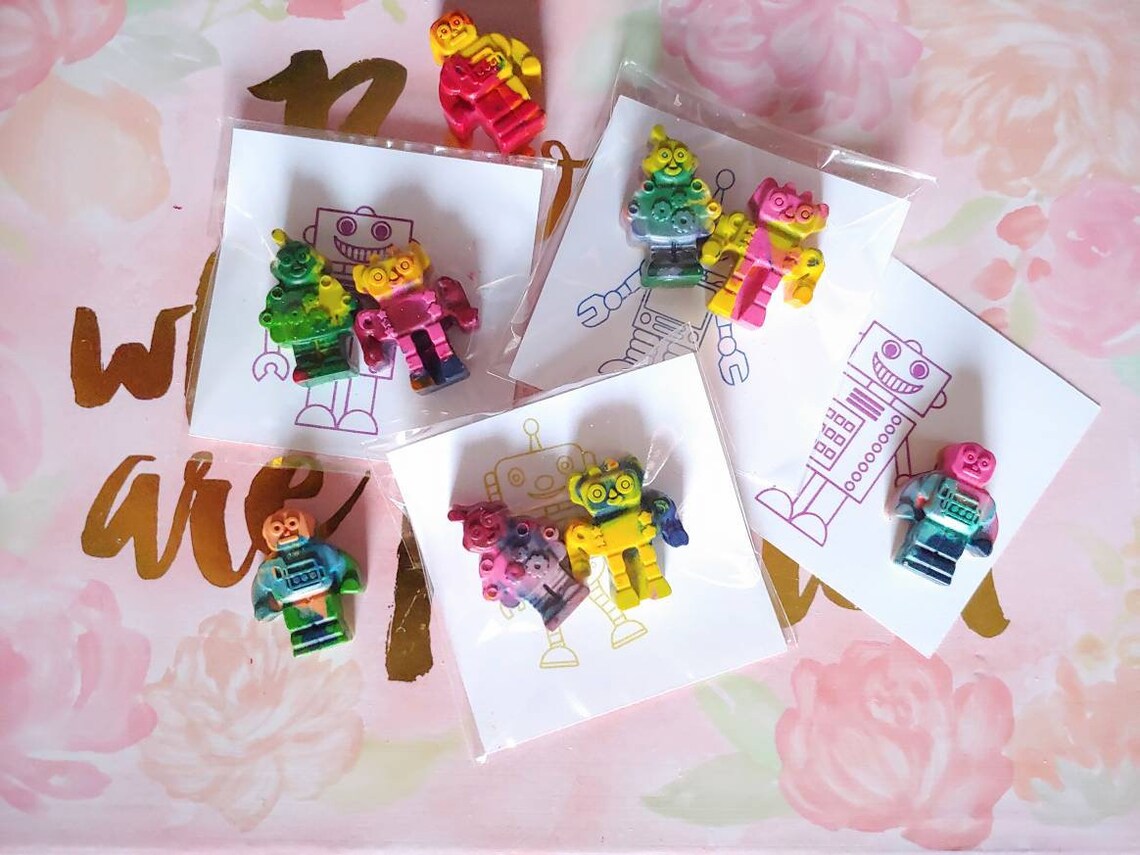 Robot Party Favors Robot Toddler Birthday Party Robot | Etsy
