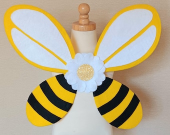 Bee Fairy Wings Costume: Toddler Halloween Outfit
