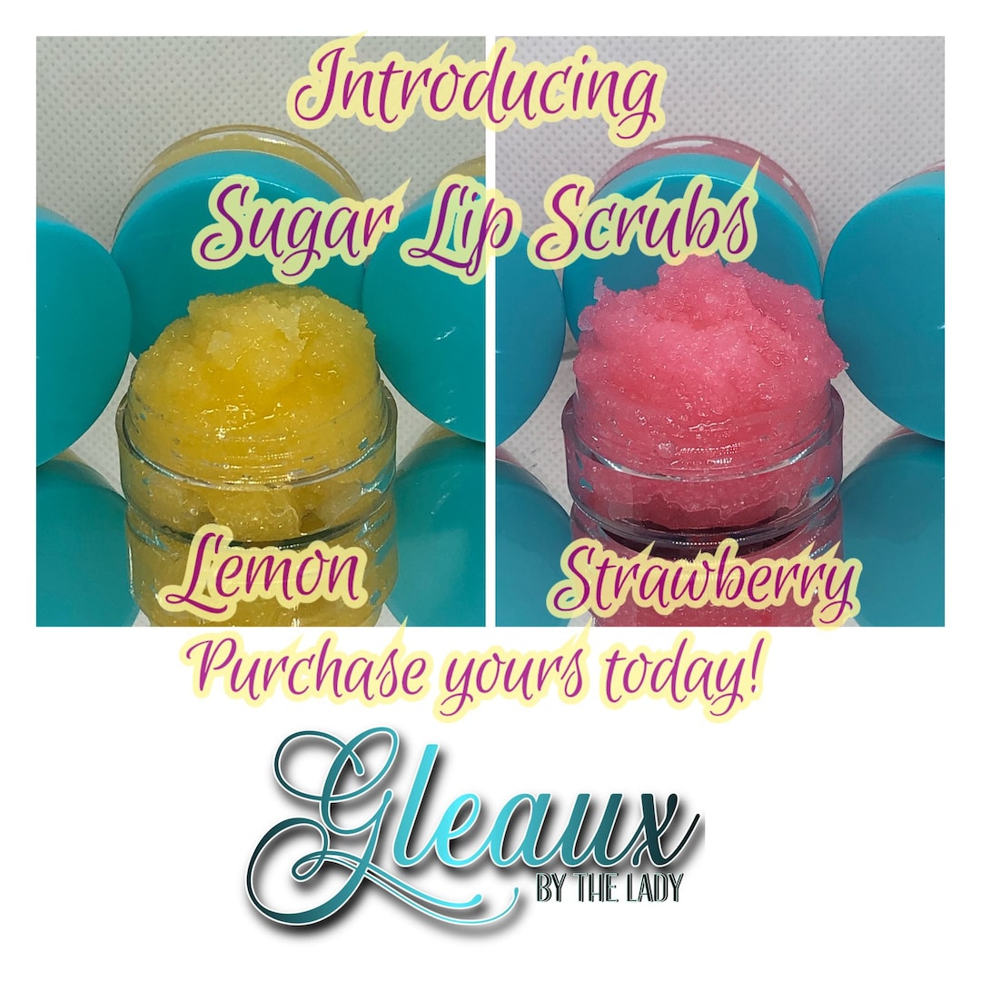 Sugar Lip Scrub Etsy