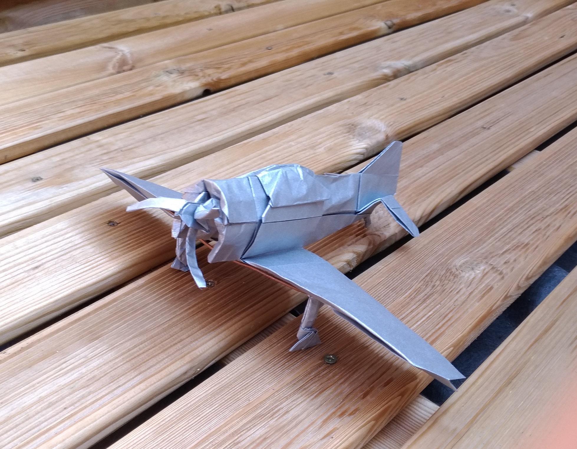 Origami Avion Complexe Fait Main