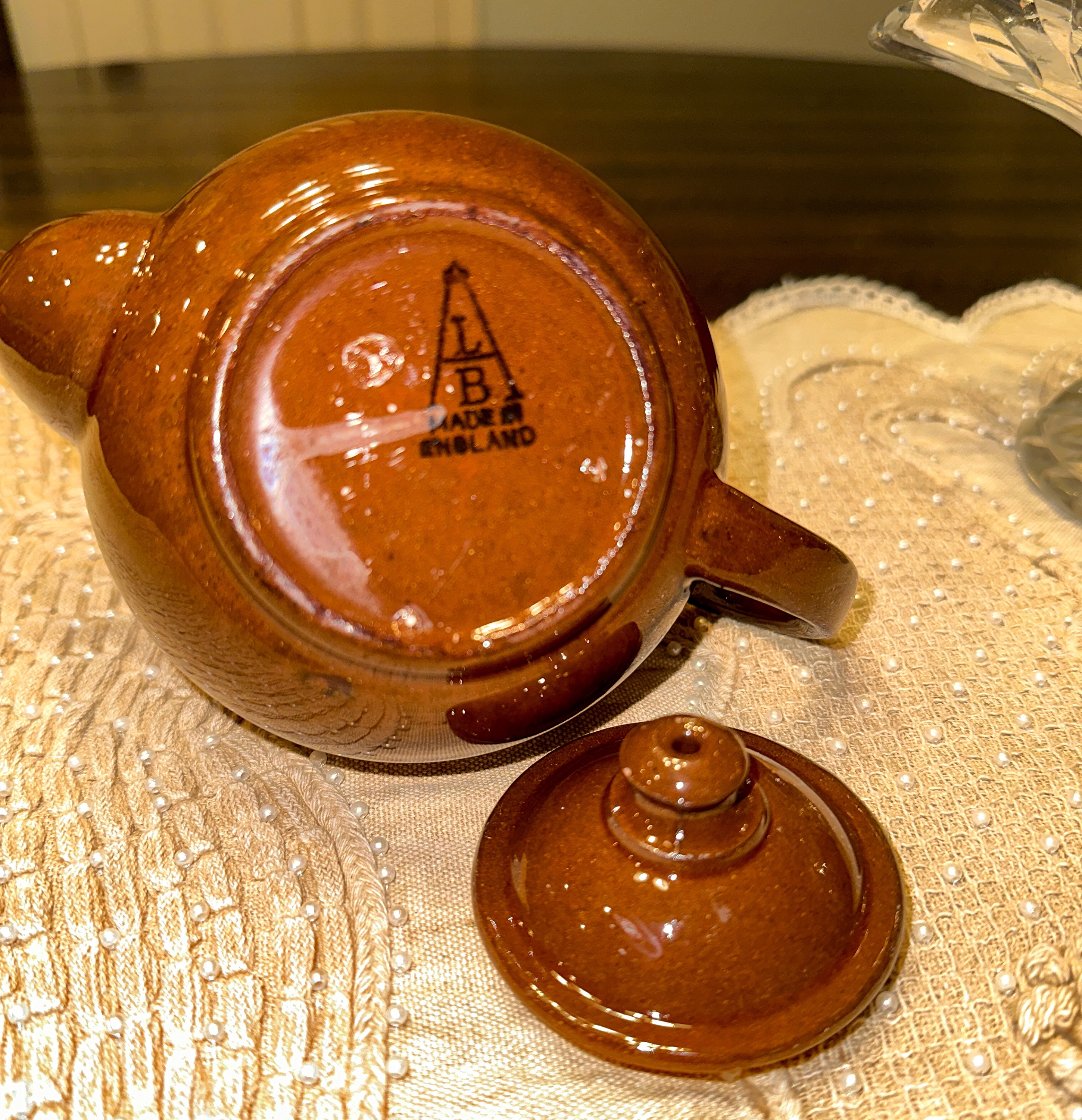 1940's 1950s ALB Brown Betty Teapot Alcock Lindley & Bloore England Etsy