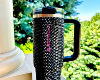 Blinged Out - Black Stanley Tumbler