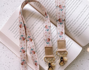 Inca Dreaming Fabric Lanyard, Teacher Essential & Gift for Classroom ID Holder, USBs and Keys