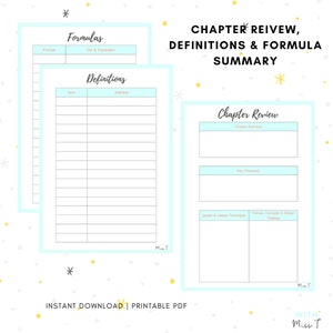 Printable Student Exam Prep Pack, Revision Checklist, Essay Planner ...