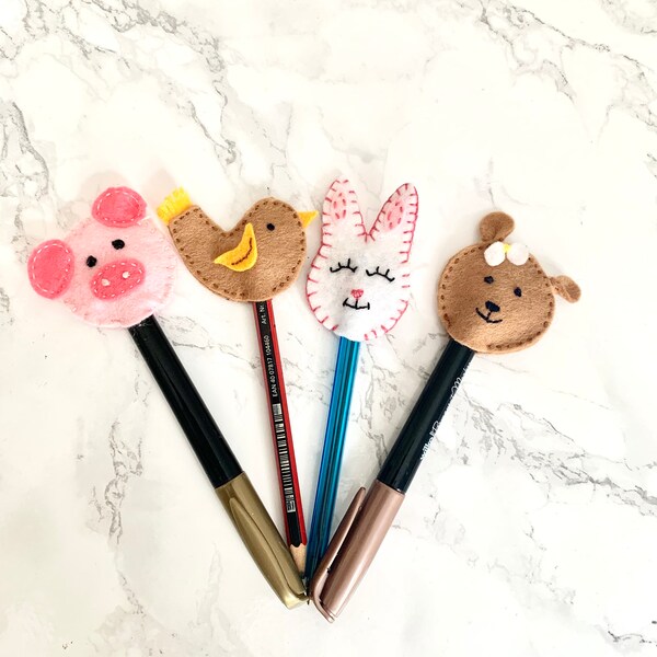 Pencil Toppers Etsy