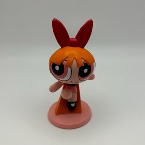 Blossom PowerPuff Girl Cartoon Network PVC Figure 2000