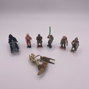 Star Wars Action Fleet & Micro Machine Figures Vintage 1990’s