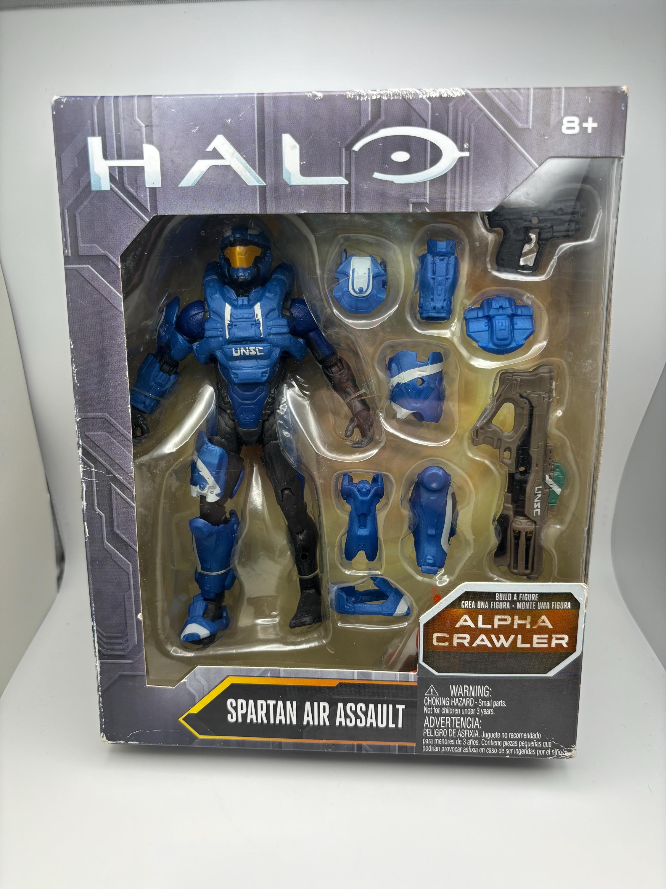 Halo Alpha Crawler Spartan Air Assault Inch Action Figure Toys Mattel  Brand New Sealed