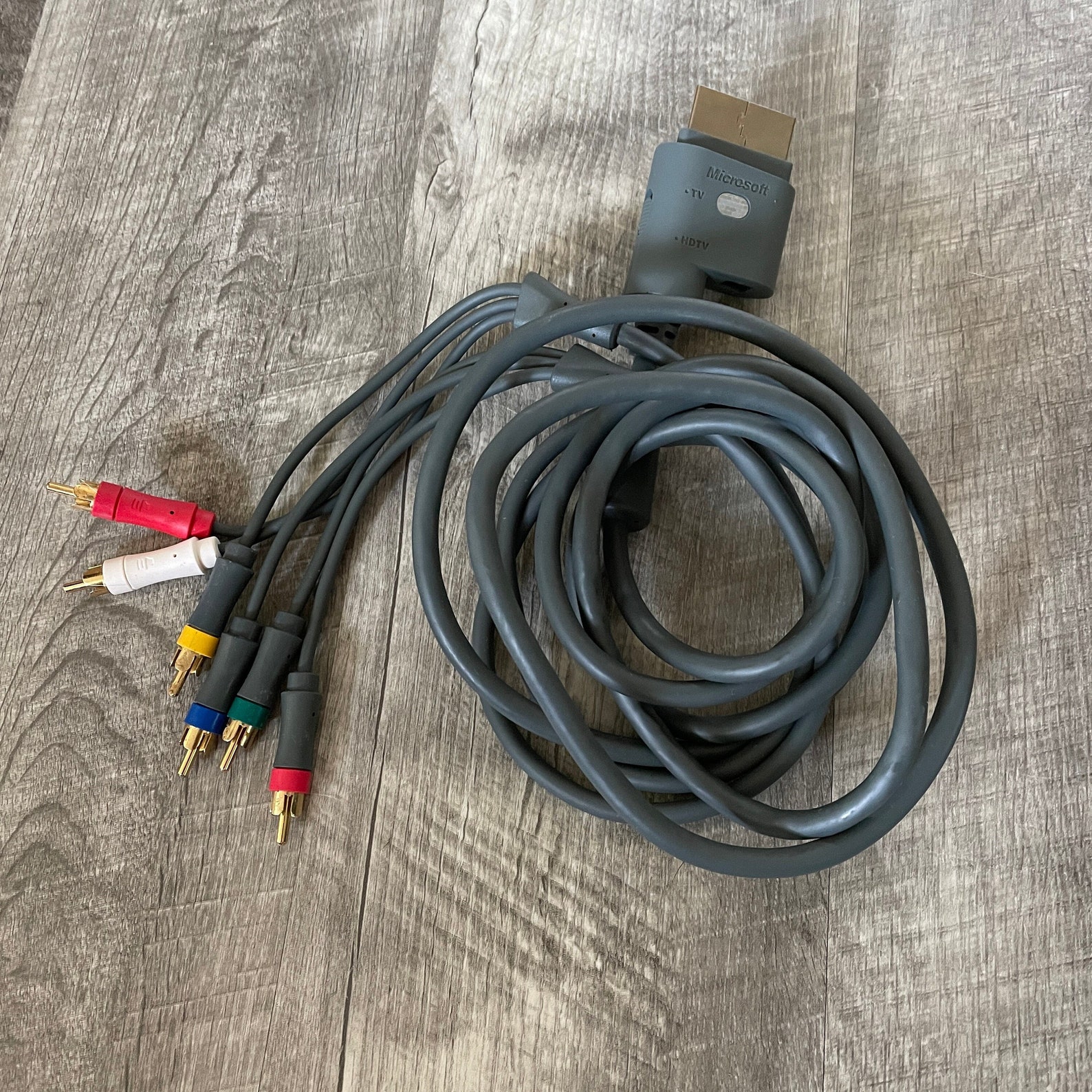 Official Microsoft XBox 360 HDTV Component Cable Etsy