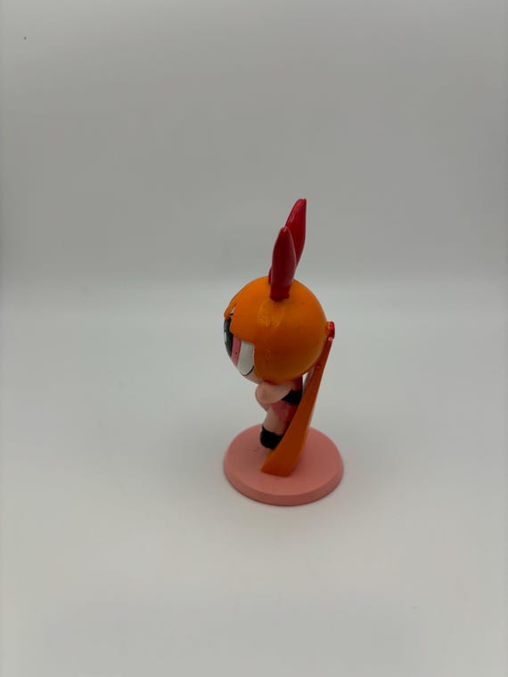 ゲームキャラクター Powerpuff Girls PVC figures 1999 Vintage The Powerpuff Girls BLOSSOM 11