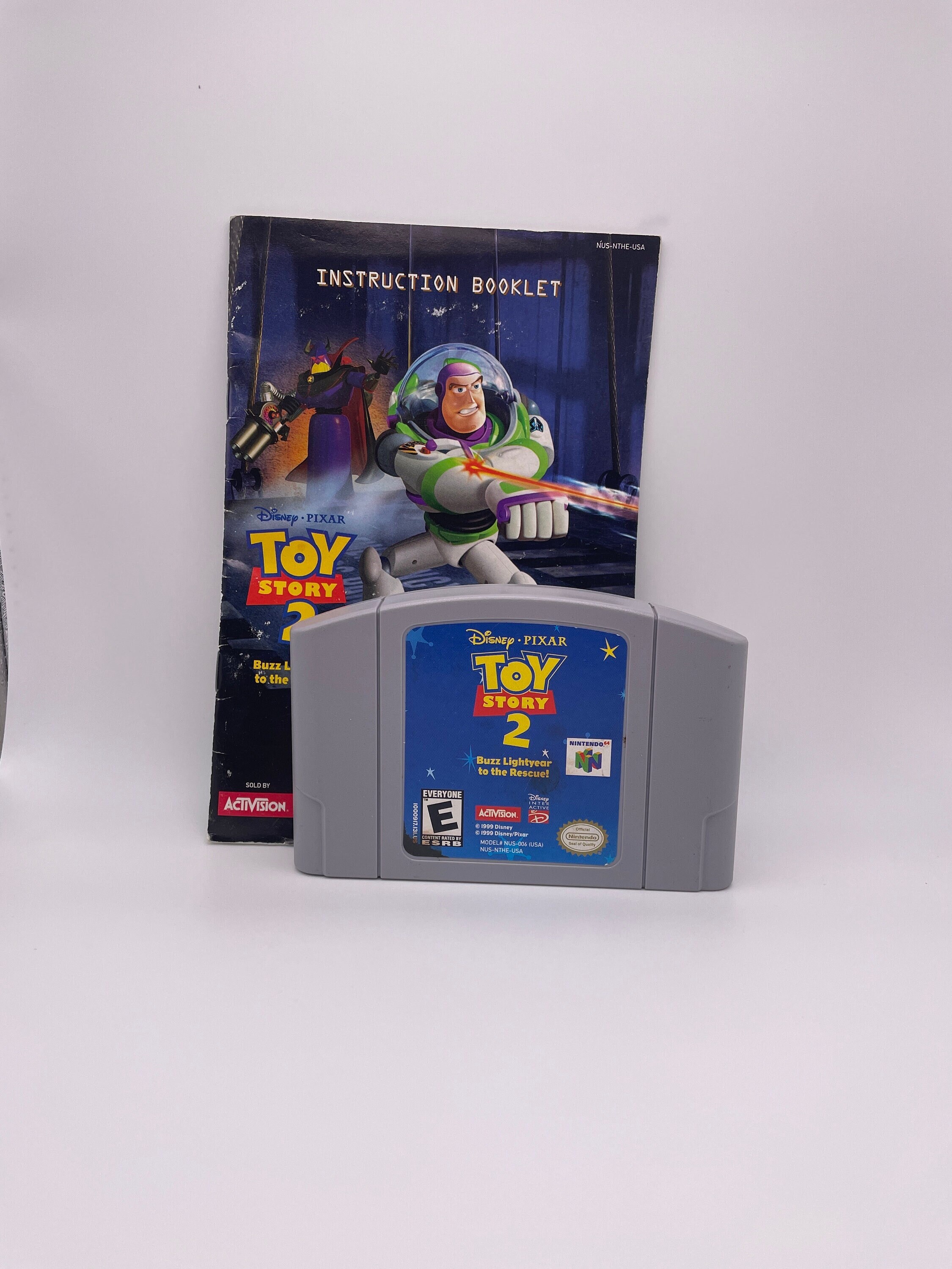 Toy Story N64 Game; Manual Included