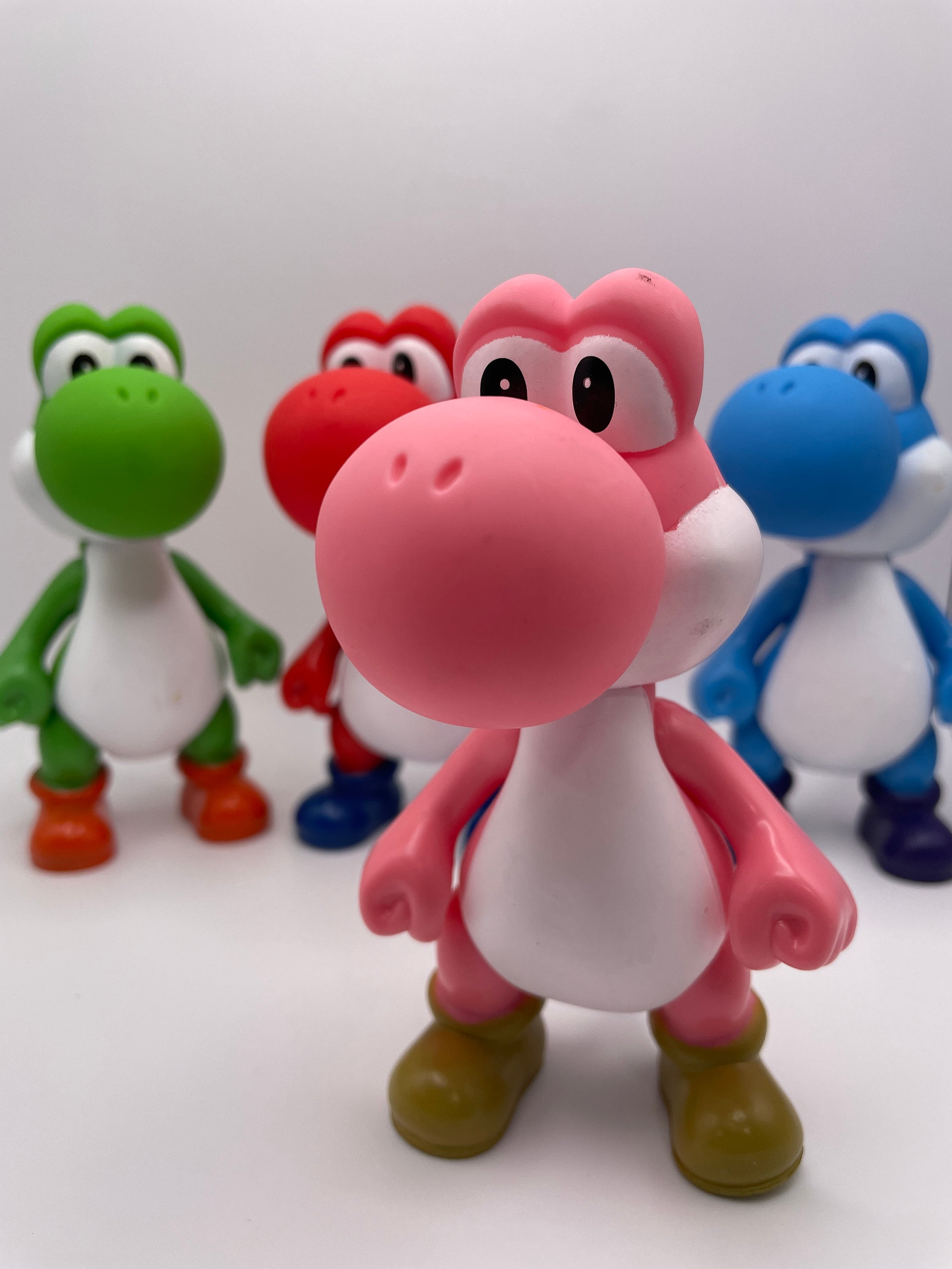 Super Mario Yoshi Action Figure 3rd Party Unbranded - Etsy