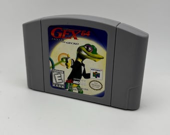 Gex Enter the Gecko for Nintendo 64