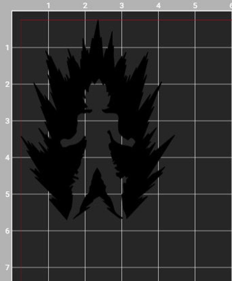Download Super saiyan goku dragon ball z SVG file | Etsy