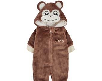 monkey sleepsuit