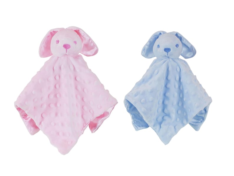 Personalised Baby Comforter: Embroidered Animal Lovey, Soft Plush Toy image 8