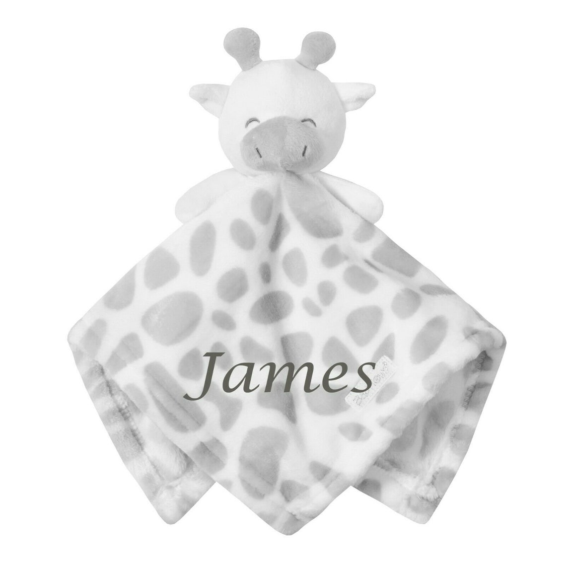 PERSONALISED with EMBROIDERY Baby Comforter Toy Ideal Baby Etsy