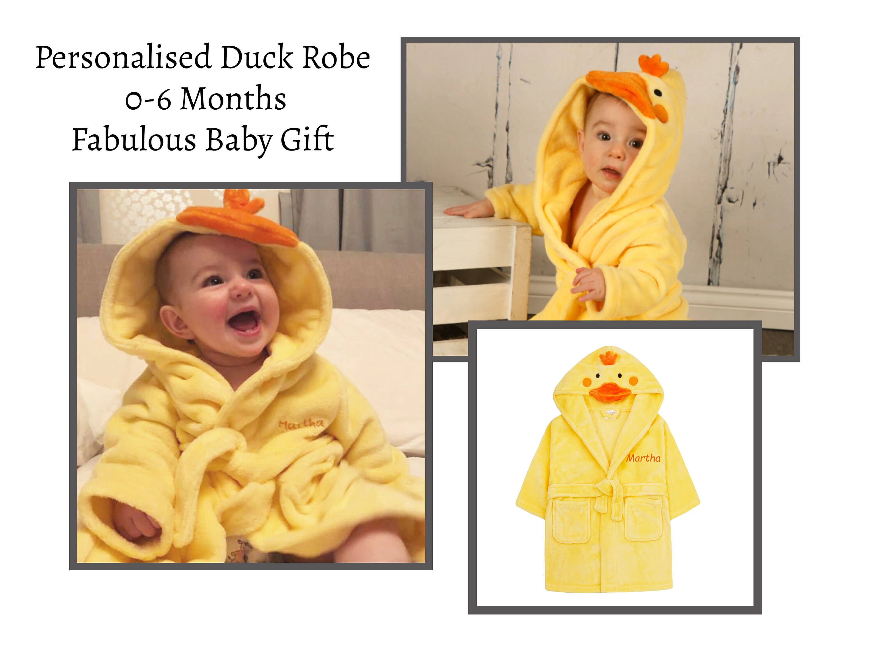 Baby animal hotsell dressing gown